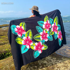 Collection été 2025 Paréo de sarongs en rayonne peint à la main unique conçu à l'origine pour les femmes d'Asie et des îles du Pacifique - Product Image 4