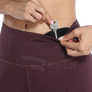 เลกกิ้งโยคะเอวยางยืดดีไซน์ล่าสุด ขายส่ง เลกกิ้งผู้หญิงน้ำหนักเบา - Product Image 5