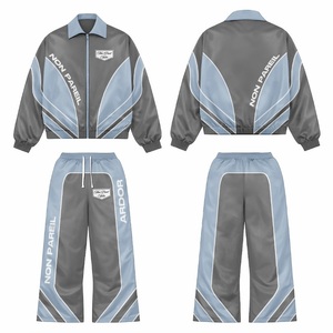 Conjunto de pantalones cortos cortavientos para hombre al por mayor, con tela ligera, colores personalizados, costuras de calidad y diseño deportivo elegante - Product Image 4