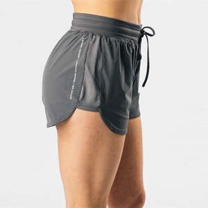 Vente en gros Short de course à séchage rapide pour femme Short de sport d'entraînement à taille élastique - Product Image 6