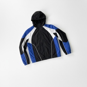 Nouvelle Collection 2026 – Survêtements Streetwear Color Block Coupe-Vent Entièrement Zippés en Nylon Personnalisables pour Hommes – Ensembles Courts Respirants - Product Image 3