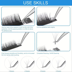 Pinzas Profesionales de Precisión de Acero Inoxidable con Punta Recta, Herramienta Multifuncional para Estilistas de Pestañas, Adecuada para Salones de Belleza - Product Image 6