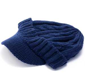 HIGH QUALITY Knitted Beanie Hat Solid Color <b>Winter</b> <b>Cap</b> Casual Style 56-58CM Hand Made Acrylic Warm Hat - Product Image 3