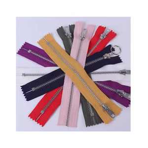 Metal <b>Zipper</b> Y Teeth Ordinary Closed End <b>Zipper</b> With Auto Lock Apparel <b>Zippers</b> for Bags Luggage Clothin - Product Image 1