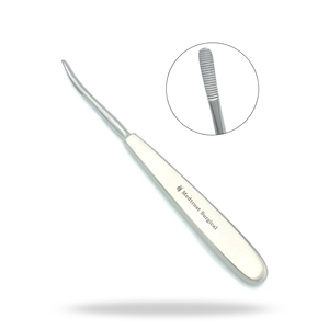 เครื่องมือขูดกระดูกแบบโค้ง 6.75 นิ้ว สำหรับศัลยกรรมกระดูก ทำจากสแตนเลส ชุดเครื่องมือแบบใช้มือ - Product Image 1