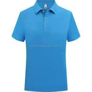 Polo pour homme, coupe athlétique ajustée, logo personnalisé, tissu extensible 4 directions, respirant, polyester et élasthanne, anti-boulochage - Product Image 4
