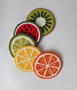 Fashion Beaded Coaster Set Elegant Handmade <b>Table</b> <b>Mats</b> for Kitchen and Dining Use At Low Price - Product Image 1