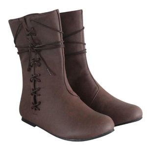 <b>High</b> Quality Black & Brown 100% Genuine Leather Breathable Training Reproduction Boots for Mens Other Boots - Product Image 1