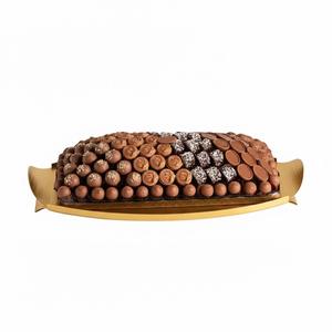 Plateau à chocolat de haute qualité pour la décoration de la maison, plateau en métal pour servir des bonbons, idéal pour les événements et toutes les occasions - Product Image 2