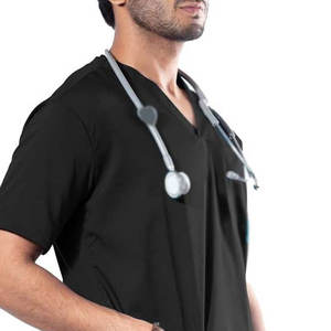 Tenues d'hôpital pour hommes les plus vendues, couleur unie, design personnalisé et faible MOQ – Nouvelles tenues d'hôpital pour hommes - Product Image 6