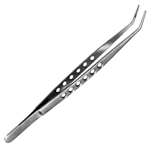 Pinzas Dentales de Acero Inoxidable, Pinzas de Precisión para Algodón, para Clínicas Dentales, Procedimientos Quirúrgicos y Aplicaciones de Laboratorio - Product Image 2