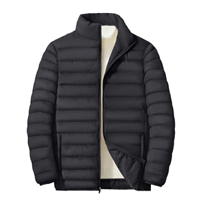 Premium Mens <b>Bubble</b> Jacket Custom Winter Puffer Outerwear Warm Padded Casual Streetwear <b>Coat</b> OEM ODM Private Label Manufacturer - Product Image 1