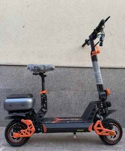 Scooter Eléctrico Plegable para Adultos con Asiento Impermeable, Rueda Eléctrica con Marco de Aleación de Aluminio y Batería de Litio - Product Image 1
