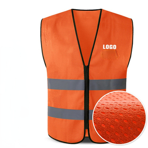 Chaleco de Seguridad Personalizado con Reflectores y Bolsillos Utilitarios, Chaleco de Alta Visibilidad, Venta al Por Mayor de Fábrica para Ingeniería - Product Image 4