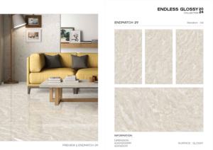 Baldosa de Porcelana Brillante de Diseño, Formato Grande 600x1200, Superficie Pulida Premium, para Paredes y Pisos, Uso en Interiores y Exteriores - Product Image 3