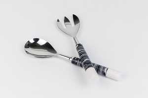Ensemble de couverts en acier inoxydable pour boulangerie, service de fromage, gâteau, pâtisserie, couteau, ensemble de 3, couverts de luxe, qualité alimentaire - Product Image 2
