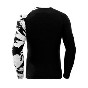 Haut de sport professionnel Solid Trader à séchage rapide, élastique, compressif, pour entraînement actif, type Rash Guard - Product Image 2