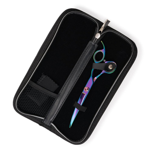 OEM Wholsale Price Luxury 7.5-Inch Curved Stainless Steel Pet Grooming <b>Scissors</b> High Comfort Handles Safe Precise Easy Use - Product Image 5