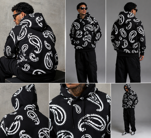 Sudadera con Capucha para Hombre, Personalizable con Logotipo, Tejido Polar Grueso de 360g, Color Sólido, para Invierno, Corte Regular, Ecológica, Transpirable y de Secado Rápido - Product Image 3