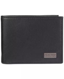 Portafoglio sottile da uomo in pelle Nappa RFID Extra capacità | Reazione di Kenneth Cole - Product Image 4