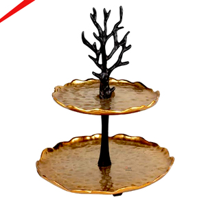 Handmade Aluminum Cup Cake Stand Round Shape <b>Chocolates</b> Cake Stand For Best Selling - Product Image 5