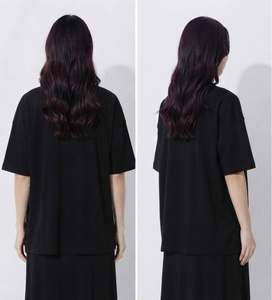 Camisetas Casuales de Verano para Mujer, Talla Grande, Cuello en V, Manga Corta, 100% Algodón, Ecológicas, Transpirables, Corte Holgado - Product Image 6