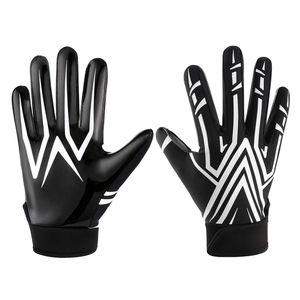 Nouveauté, vêtements de sport sur mesure, gants de football américain, couleur unie, respirants, confortables, imperméables, écran tactile, latex - Product Image 4