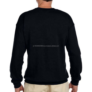 Sudadera personalizada en blanco liso grueso gimnasio peso pesado pulóver negro algodón de gran tamaño térmico básico mezcla de algodón - Product Image 5