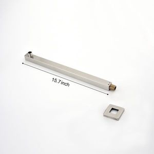 Braccio per doccia a pioggia con filettatura conica NPT da 1/2, braccio di estensione per doccia a parete, accessorio per box doccia - Product Image 5