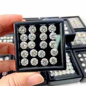 Diamant de laboratoire rond de 1 carat, couleur D, pureté VVS, certifié, pour bijoux fins - Product Image 2