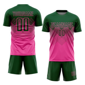 Camiseta de fútbol con diseño personalizado por sublimación completa, logotipo impreso, uniforme de fútbol para hombre en venta - Product Image 3