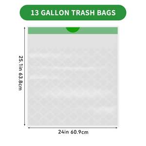 Scotts Paquete de 200 Bolsas de Basura Desechables para Cocina de 13 Galones, Resistentes a Desgarros y Perforaciones, con Tecnología de Desodorización, en Caja con Cierre de Cordón - Product Image 5