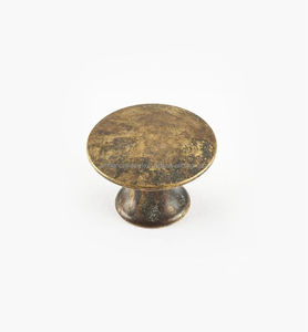 Handcrafted <b>Brass</b> Knobs Designed For Traditional Furniture Cabinets <b>Drawers</b> Authentic Artisan Home Decor - Product Image 1