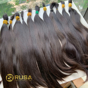 Extensiones de Cabello Humano Virgen Vietnamita RUSA, Puntas Completas, Materiales de Cabello Natural, Doble Trama a Máquina, 100g, Todos los Colores, de un Solo Donante - Product Image 2