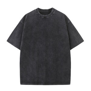 High Quality Men's Quick Dry <b>Polyester</b>/Cotton T-<b>Shirt</b> – Breathable Short Sleeve Wrinkle & Shrink Resistant Custom Logo - Product Image 2