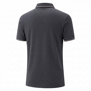 Camisa Formal para Hombre con Logotipo Personalizado, 100% Algodón, Manga Corta, Secado Rápido, Impresión Digital, Venta al Por Mayor de Fábrica - Product Image 2