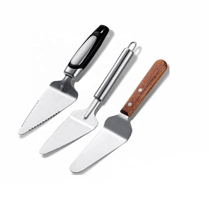 Servidor de pasteles de acero inoxidable de alta calidad con mango de cuerno Pie Pastelería Servidor Stands Cake Tools de India Cake Server Espátula - Product Image 5