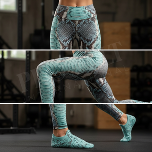 Leggings de Yoga de Cintura Alta con Diseño 3D Personalizado, Ropa Deportiva sin Costuras para Gimnasio, Ejercicio, Estiramiento, con Efecto Push-Up y Logotipo Personalizado - Product Image 3