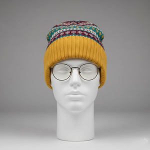 <b>Beanie</b> Caps Trending Style with Custom Logo Professional Manufacture <b>Knitted</b> <b>Beanie</b> Caps Weather jacquard - Product Image 4