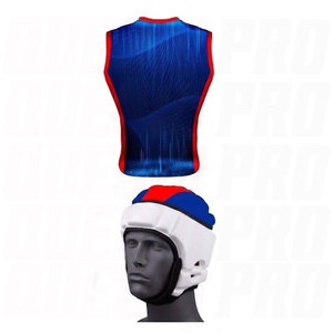 Tenue de football 7 contre 7 sublimée, ensemble maillot et short de compression, personnalisable pour équipe de flag football avec sac de sport - Product Image 2