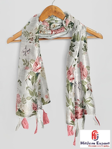 Premium Printed Long <b>Scarf</b> Soft Fabric Fashion Head <b>Scarf</b> Private Label Low MOQ OEM ODM Custom Textile Manufacturer - Product Image 5