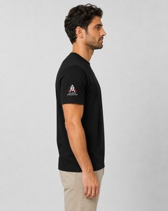 เสื้อยืดผู้ชายผ้าฝ้าย 100% ระบายอากาศได้ดี น้ำหนักเบา สวมใส่สบายในฤดูร้อน แขนสั้น สไตล์สตรีทแวร์ รับสกรีนโลโก้ - Product Image 5
