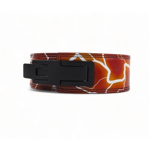 Ceinture de musculation pour homme en cuir artificiel, réglable, avec boucle de maintien lombaire, pour entraînement de force en salle de sport - Product Image 2