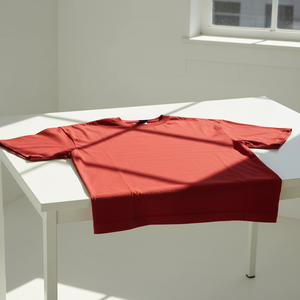 เสื้อยืดคอตตอนพรีเมียมขนาดใหญ่พิเศษ ผ้าไม่หด แห้งเร็ว ทรงโอ-เนค แขนสั้น สไตล์จีน สำหรับผู้ชาย - Product Image 2