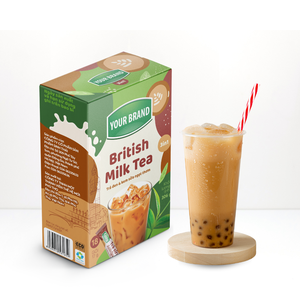 Té Instantáneo en Polvo a Precio Competitivo, Sabor Natural, el Mejor Té, 12/18 Sobres por Caja, Empaque en Sobre, Té de Leche con Coco y Matcha - Product Image 4