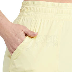 Pantalones Cortos Deportivos Casuales Transpirables para Yoga, Gimnasio, Fitness, Diseño Sólido, Cintura Media, Bolsillo Elástico, 100% Algodón - Product Image 6