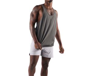 Camiseta sin Mangas para Hombre de Primera Calidad, Elegante, Cómoda, Fácil de Lavar, Tallas Grandes, Secado Rápido, Tejido Transpirable, Spandex/Algodón - Product Image 1