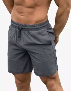 Shorts de sport pour garçons avec logo personnalisé, 100% polyester, motif floral, taille élastique, style décontracté, grande taille, shorts en mesh pour hommes avec poche - Product Image 2