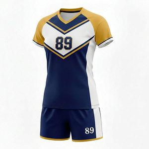 Maillots de volley-ball pour femmes 100% polyester, sublimation, uniformes de tennis et de volley-ball, uniformes de volley-ball professionnels - Product Image 6