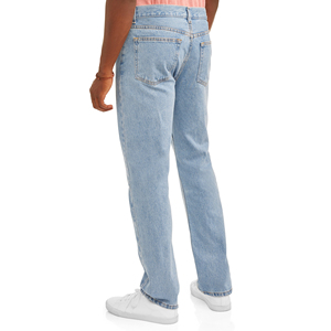 Fabricant de denim, pantalon en jean unisexe sur mesure pour homme, coupe vintage, ample, en coton, jambe large, style baggy, pour homme - Product Image 4